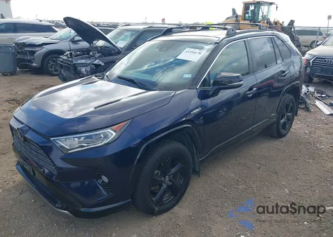 2020 Toyota Rav4 Hybrid Xse из США, поврежденный, VIN JTMEWRFV8LJ048355